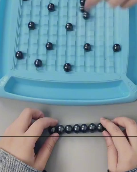 Magnetic Battle Chess Game with 20 Steel Balls ? Strategy Board Game for Family