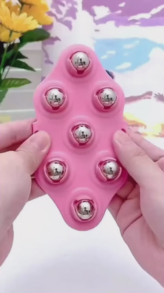 Anti-Cellulite Muscle Pain Relief Relaxation Ball Body Massage Gloves